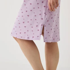 Nachthemd<Blancheporte Kort nachthemd met bloemenprint parma