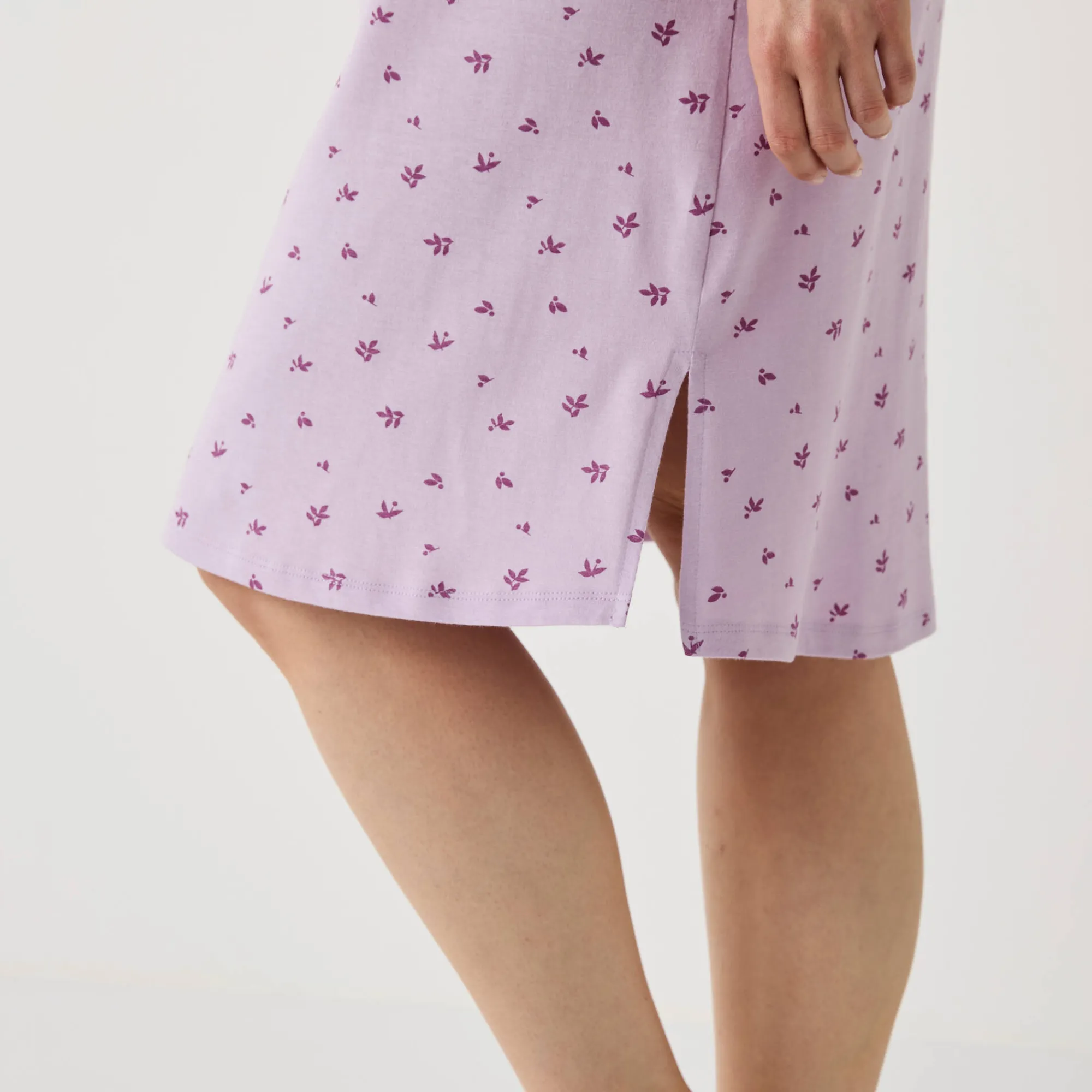 Nachthemd<Blancheporte Kort nachthemd met bloemenprint parma