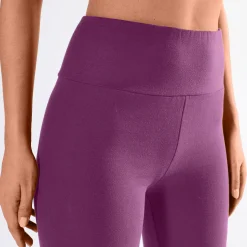 Legging<Blancheporte Koudewerende legging met hoge taille pruim
