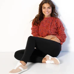 Legging<Blancheporte Koudewerende legging met hoge taille zwart