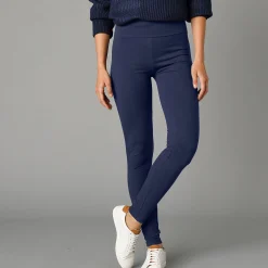 Legging<Blancheporte Koudewerende legging met hoge taille marine