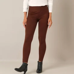 Legging<Blancheporte Koudewerende legging met hoge taille bruin