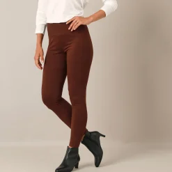 Legging<Blancheporte Koudewerende legging met hoge taille bruin