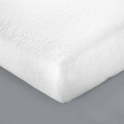 Matrasbeschermer<Conforlux Krimpvrije matrasbeschermer in molton 32 cm wit
