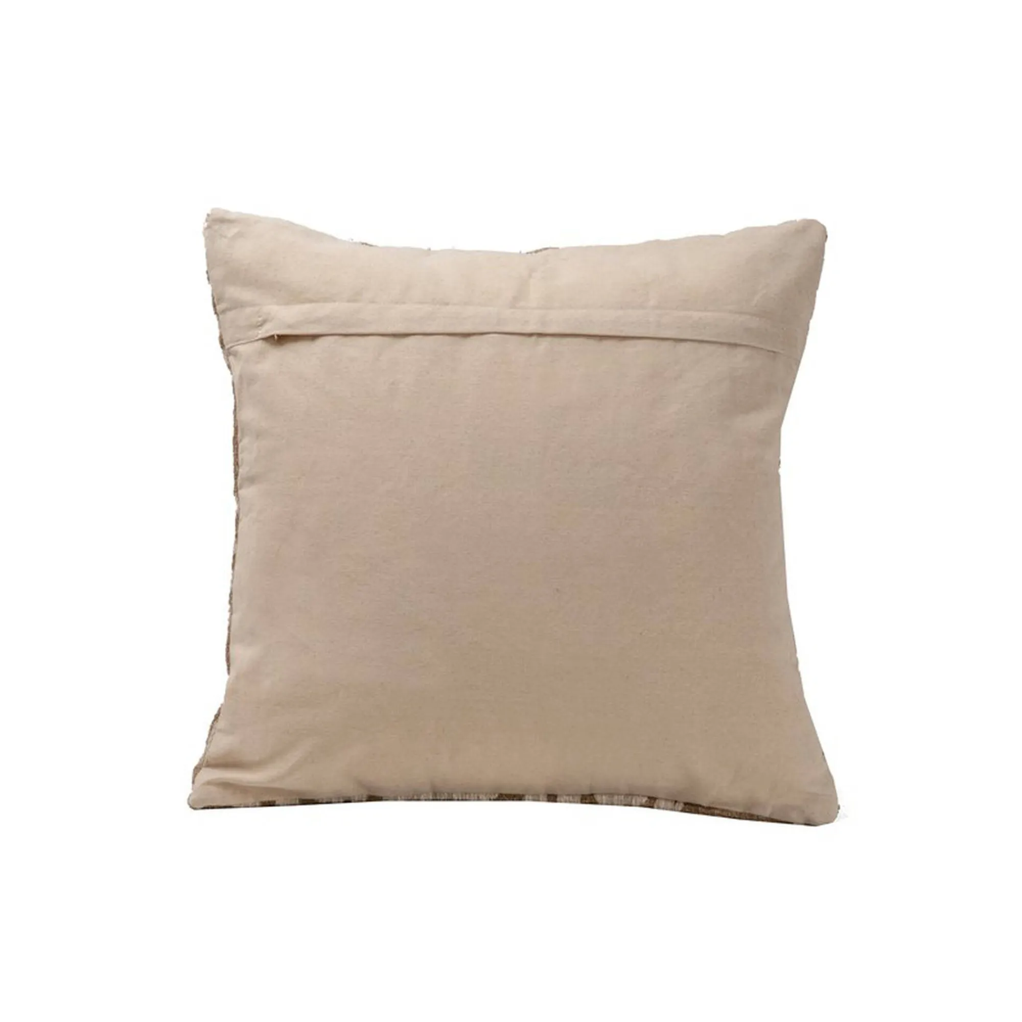 Kussen<Blancheporte Kussen in grafisch jacquardweefsel wit / naturel