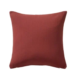 Kussen<Blancheporte Kussen met fantasiegalon terracotta