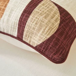 Kussen<Blancheporte Kussen met geometrische print taupe