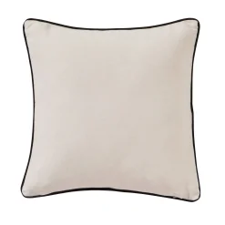 Kussen<Blancheporte Kussen met geometrische print zwart / terracotta