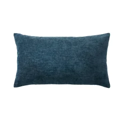 Kussenhoes<Blancheporte Kussenhoes in chenille - set van 2 marine