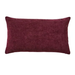 Kussenhoes<Blancheporte Kussenhoes in chenille - set van 2 vijgenkleur