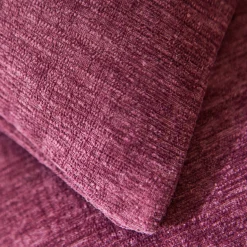 Kussenhoes<Blancheporte Kussenhoes in chenille - set van 2 vijgenkleur