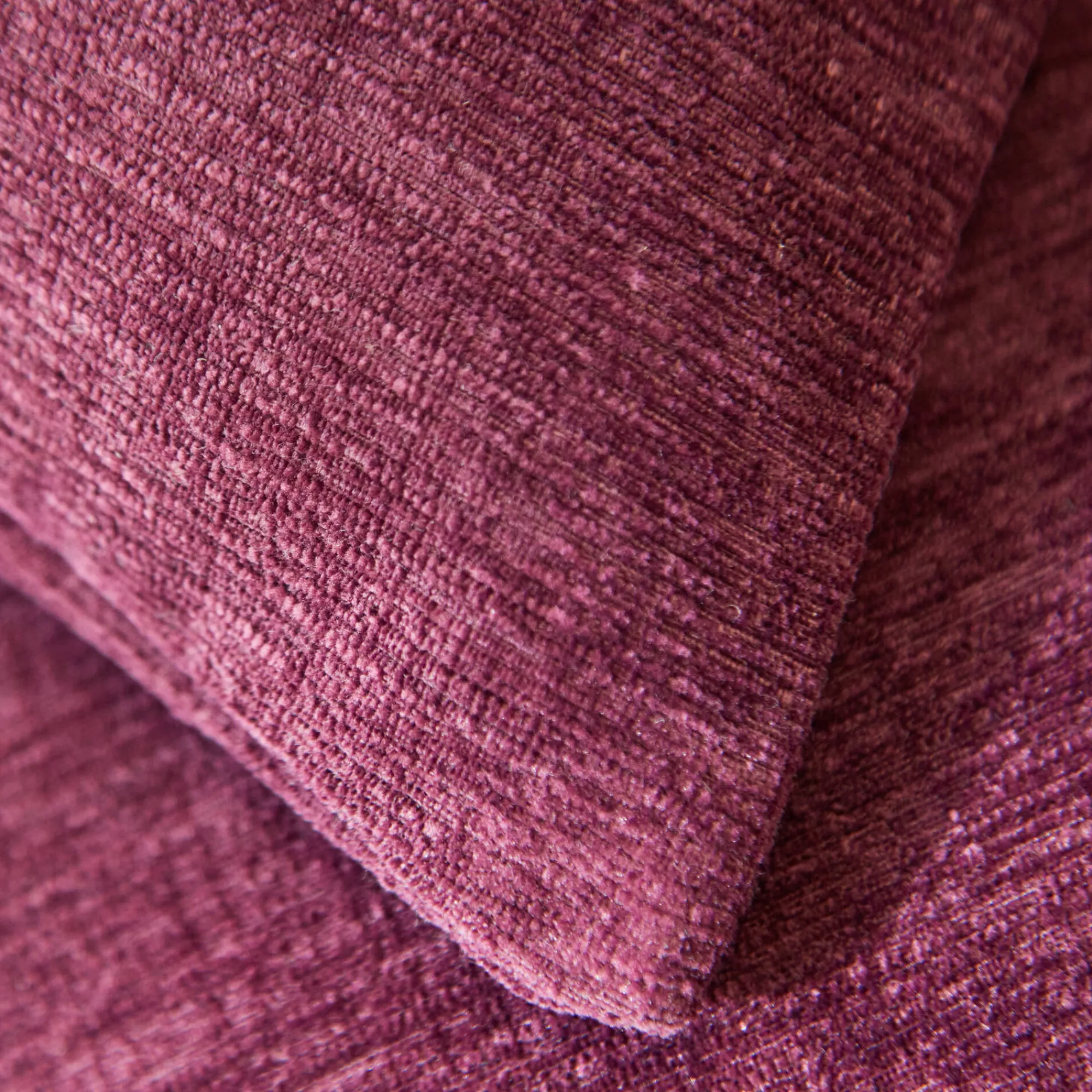 Kussenhoes<Blancheporte Kussenhoes in chenille - set van 2 vijgenkleur