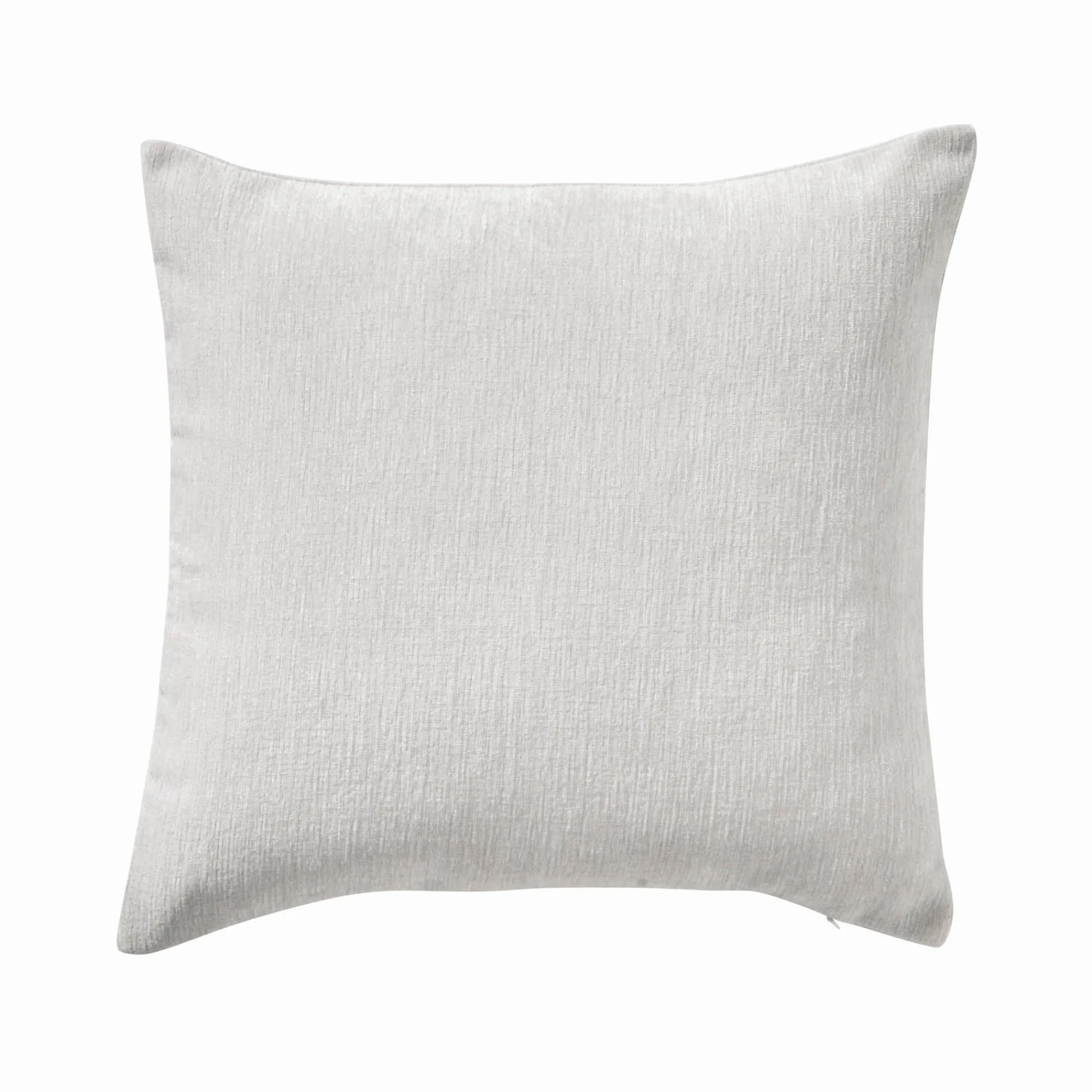 Kussenhoes<Blancheporte Kussenhoes in chenille - set van 2 parelgrijs