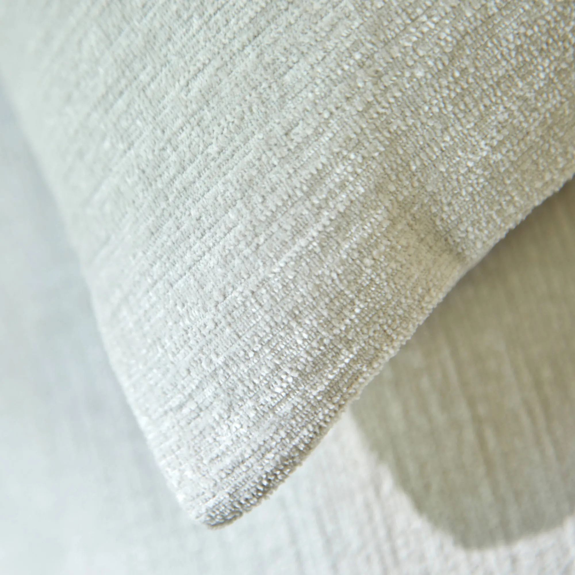 Kussenhoes<Blancheporte Kussenhoes in chenille - set van 2 parelgrijs