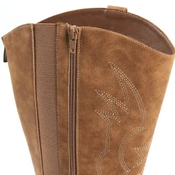 Laarzen|Schoenen<Gabylou Laarzen in santiagstijl IRINA VARIO 2XL taupe