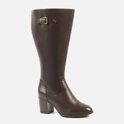 Laarzen|Schoenen<Gabylou Laarzen met hakken ROMY VARIO 3XL bruin