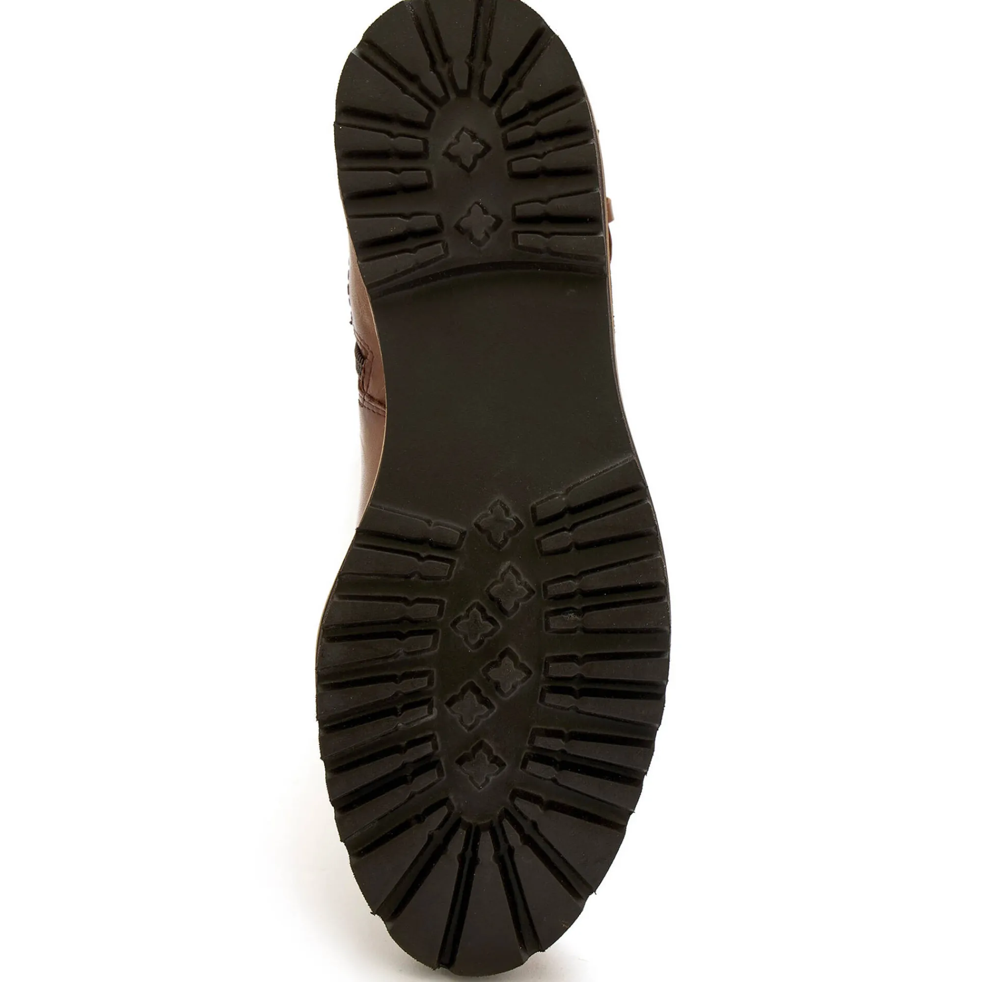 Laarzen|Schoenen<PédiConfort Laarzen met rits en elastiek, comfortbreedte, in leer bruin
