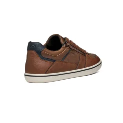 Schoenen|Schoenen Heren<Geox Lage sneakers Elver bruin