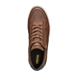 Schoenen|Schoenen Heren<Geox Lage sneakers Elver bruin