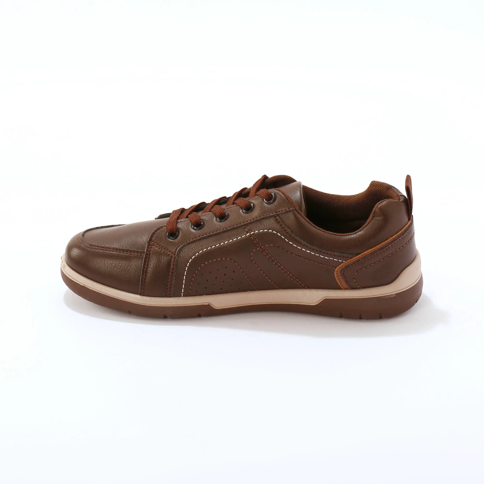 Schoenen|Schoenen Heren<Blancheporte Lage sneakers met veters bruin