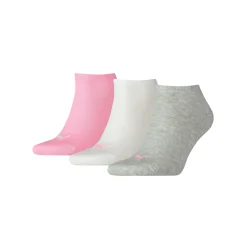 Panty’s, Kniekousen En Sokken<Puma Lage sokken, speciaal voor de sport - set van 3 paar grijs / roze