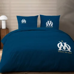 Delige Bedlinnenset<OM Lakenset ® - katoen marine
