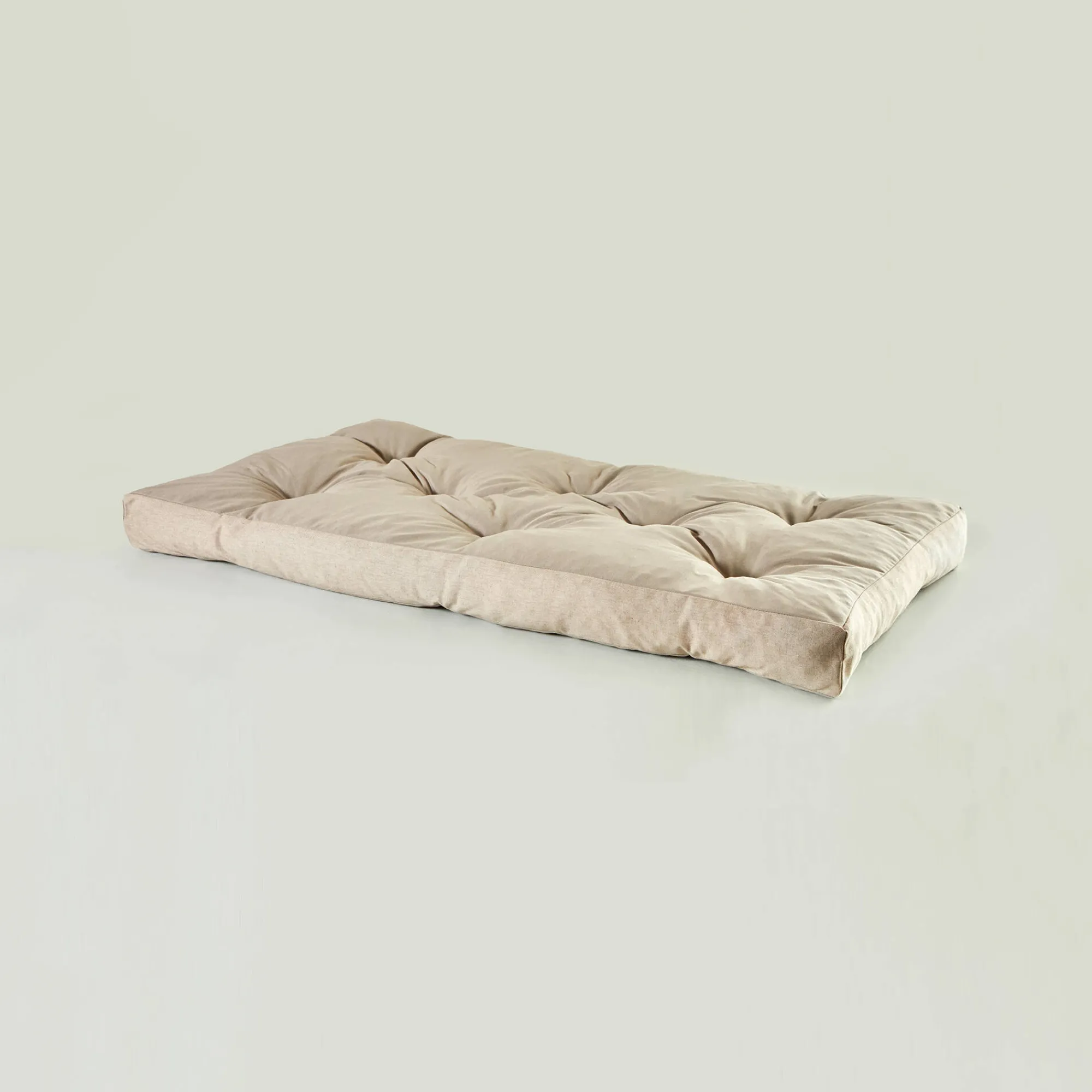 Vloerkussen<Blancheporte Lang vloerkussen, 'Timeless' collectie beige