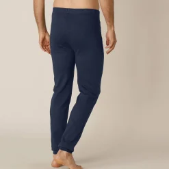 Ondergoed<Thermoperle Lange onderbroek in katoen ® - set van 2 marine