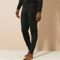 Ondergoed<Thermoperle Lange onderbroek in ® polyester - set van 2 zwart