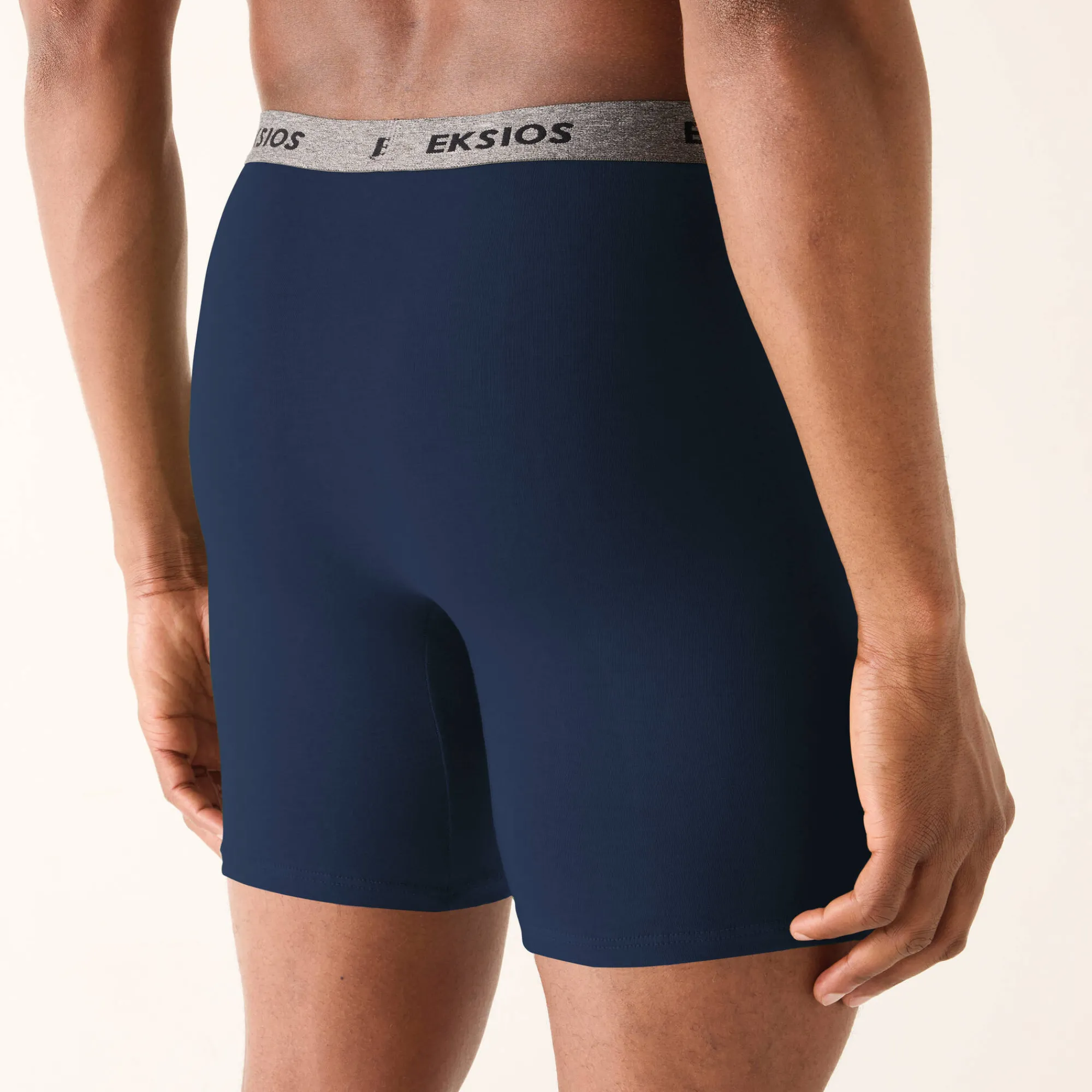Ondergoed<Blancheporte Lange shorty in shortmodel - set van 2 marine + linde