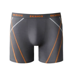 Ondergoed<Blancheporte Lange shorty met sierstiksel, shortmodel - set van 2 zwart + grijs