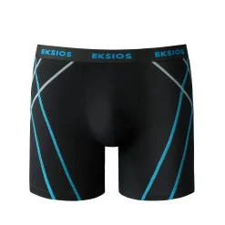 Ondergoed<Blancheporte Lange shorty met sierstiksel, shortmodel - set van 2 zwart + grijs