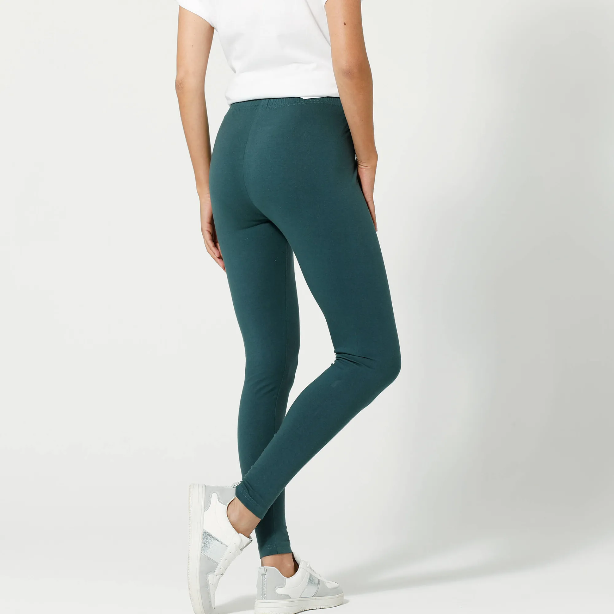 Legging|Broek<Blancheporte Legging in jerseytricot donkergroen