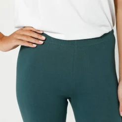 Legging|Broek<Blancheporte Legging in jerseytricot donkergroen