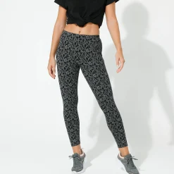Legging<Blancheporte Legging in jerseytricot met grafische print zwart