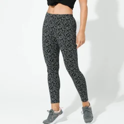 Legging<Blancheporte Legging in jerseytricot met grafische print zwart