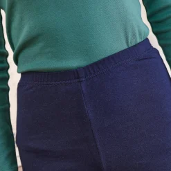 Legging<Blancheporte Legging in warm molton, trompetmodel marine