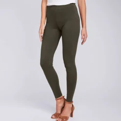 Legging<Blancheporte Legging met elastische taille donkerkaki