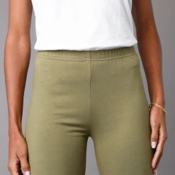 Legging<Blancheporte 3/4-legging met elastische taille bronskleur / ivoorkleur