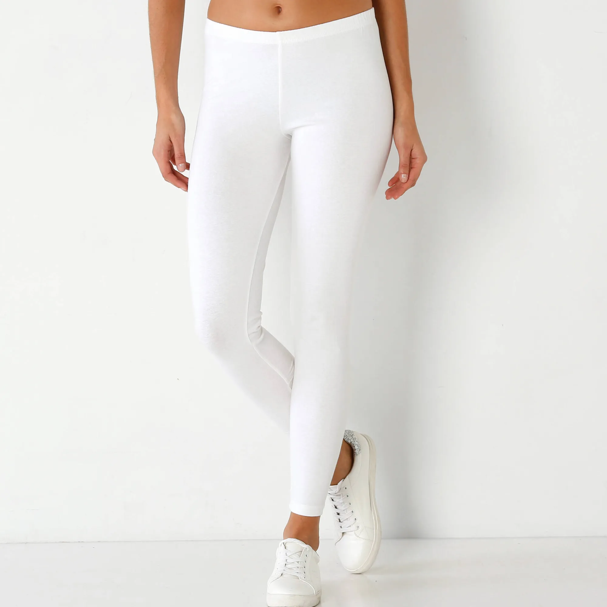Legging<Blancheporte Legging met elastische taille wit