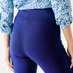 Legging<Blancheporte Legging met hoge taille, platte buik felblauw