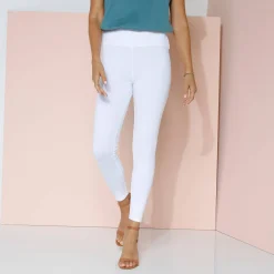 Legging<Blancheporte Legging met hoge taille, platte buik wit