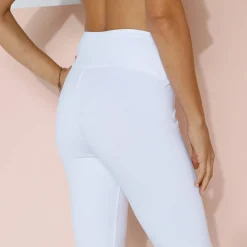 Legging<Blancheporte Legging met hoge taille, platte buik wit