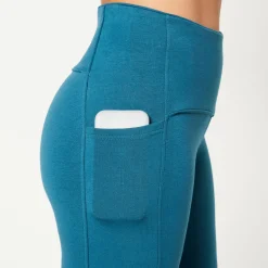 Legging<Blancheporte Legging met zak, gerecycleerd polyester(**) eendenblauw