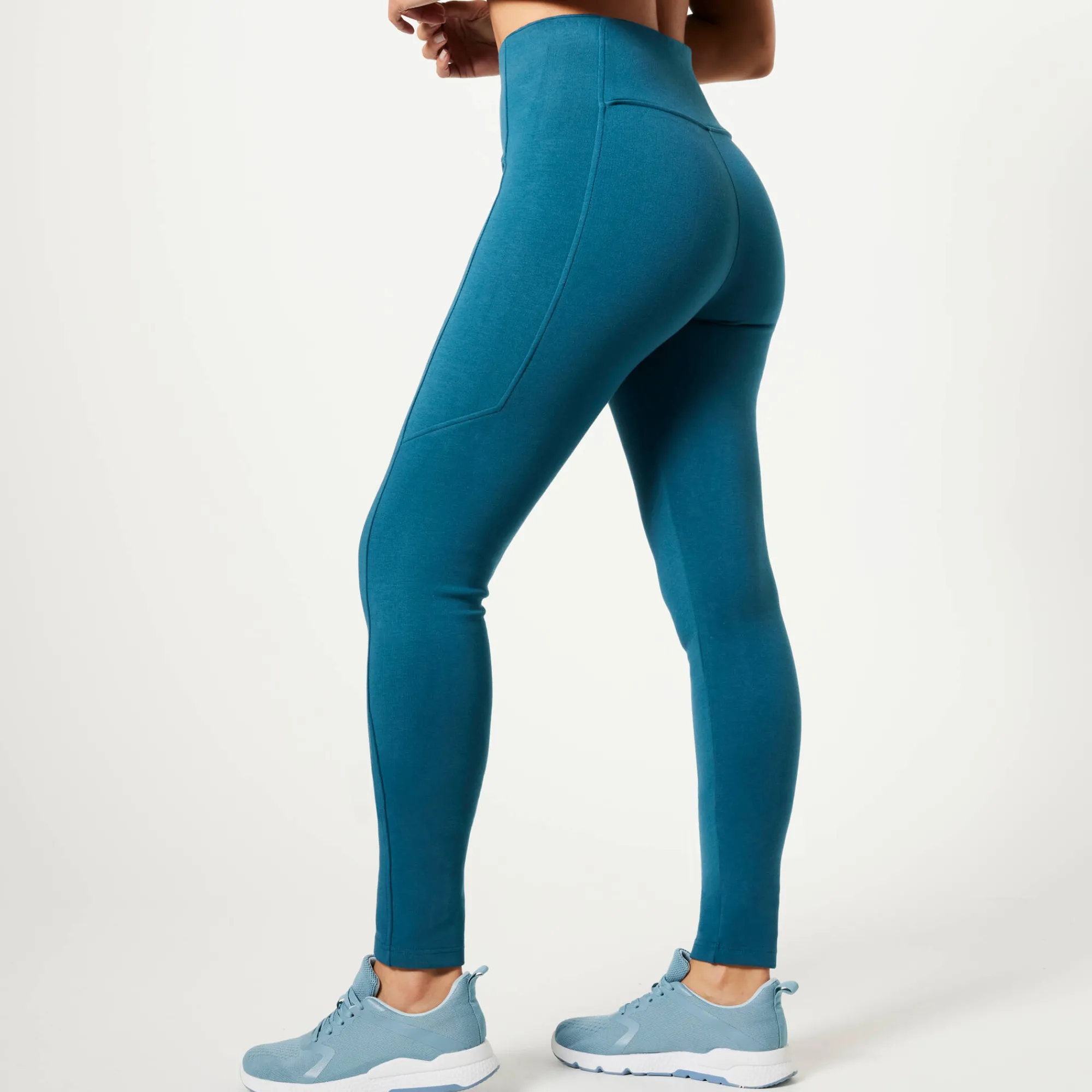 Legging<Blancheporte Legging met zak, gerecycleerd polyester(**) eendenblauw