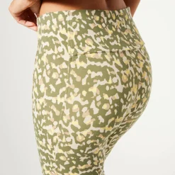 Legging<Blancheporte Legging met zakje, bedrukt kaki