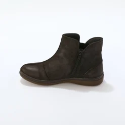 Bottines En Boots|Schoenen<Blancheporte Leren boots met rits zwart