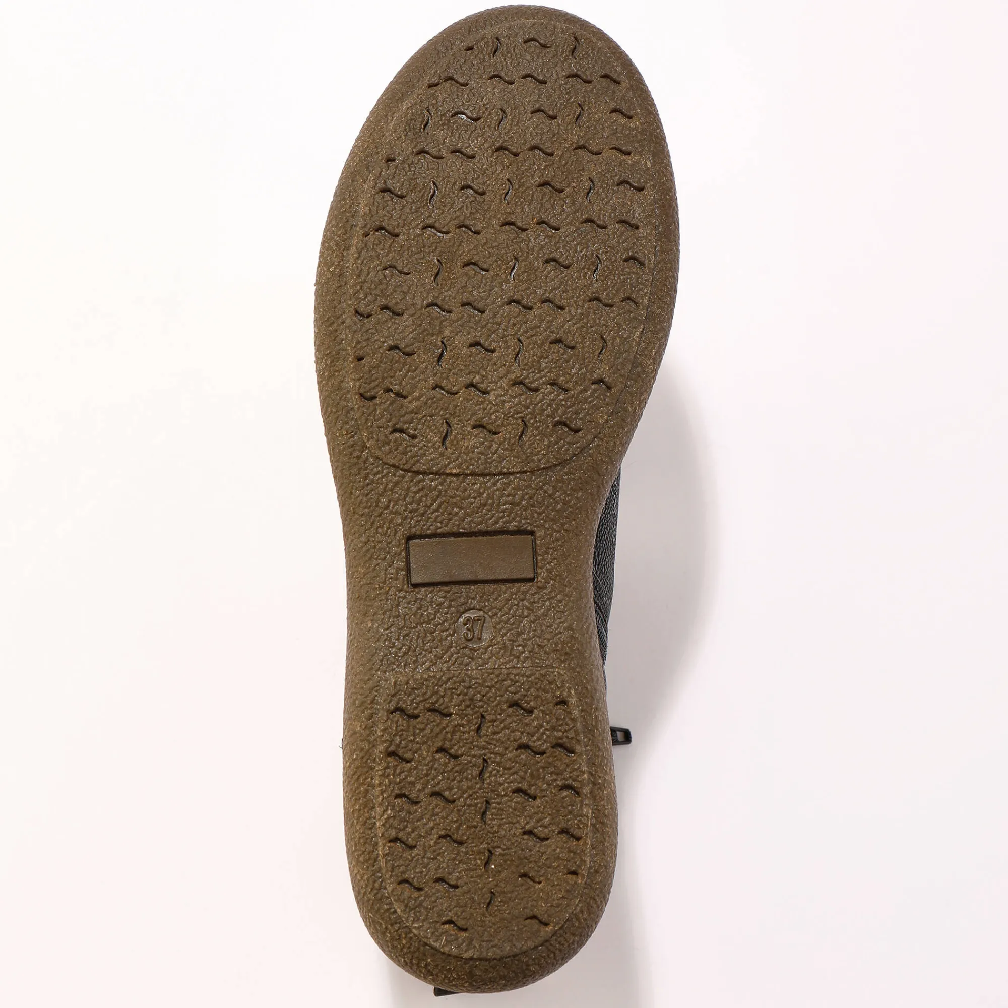 Bottines En Boots|Schoenen<Blancheporte Leren boots met veters en rits zwart