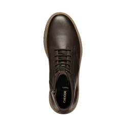 Feestoutfits Heren|Schoenen<Geox Leren bottines POVE bruin