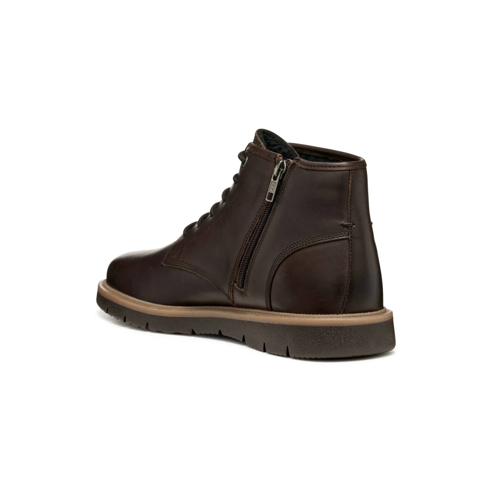 Feestoutfits Heren|Schoenen<Geox Leren bottines POVE bruin
